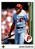 1989 Upper Deck Jackie Gutierrez / Philadelphia Phillies #430