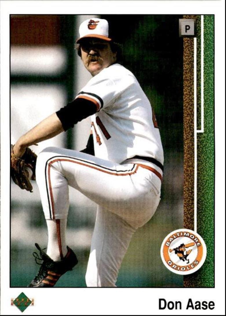 1989 Upper Deck Don Aase / Baltimore Orioles #450