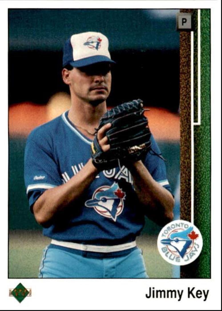 1989 Upper Deck Jimmy Key / Toronto Blue Jays #291