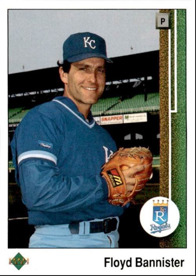 1989 Upper Deck Floyd Bannister .. Kansas City Royals #549