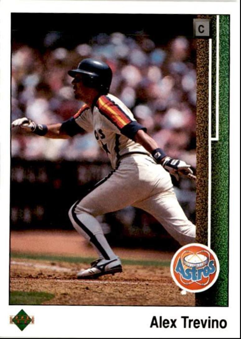 1989 Upper Deck Alex Trevino .. Houston Astros #262