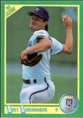 1990 Score Bret Saberhagen a New York Mets #195