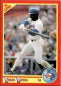 1990 Score Ruben Sierra ,, Texas Rangers #420