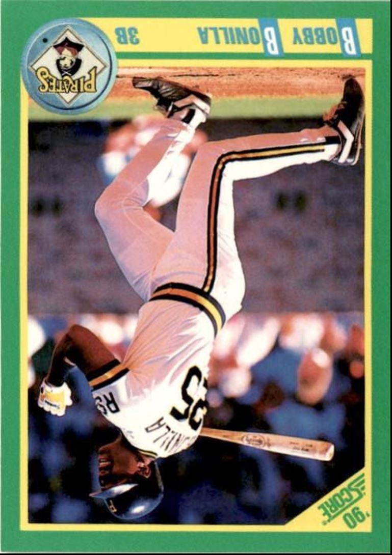 1990 Score Bobby Bonilla z Pittsburgh Pirates #170