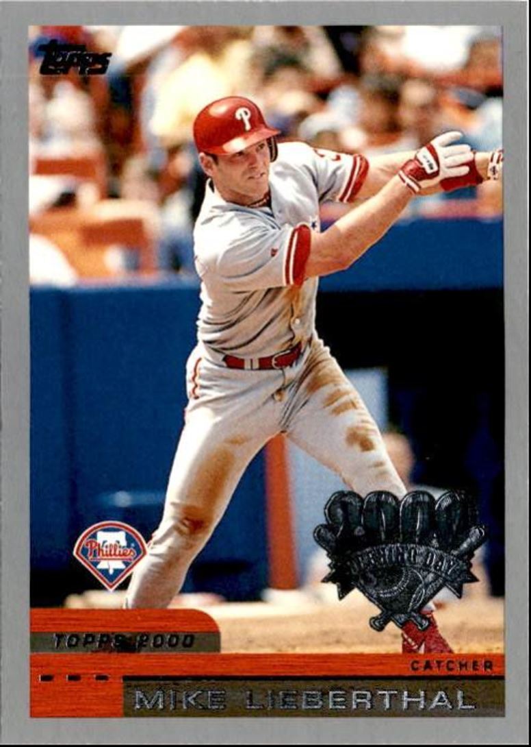 2000 Topps Opening Day Mike Lieberthal Philadelphia Phillies #7