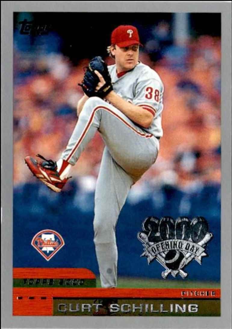 2000 Topps Opening Day Curt Schilling a Philadelphia Phillies #53