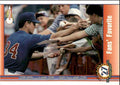 1993 Pacific Texas Express Baseball Card Nolan Ryan Fans' Favorite Texas Rangers