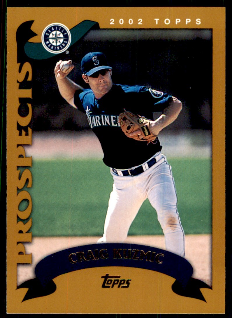 2002 Topps Baseball Card Craig Kuzmic A Baseball Cards #323
