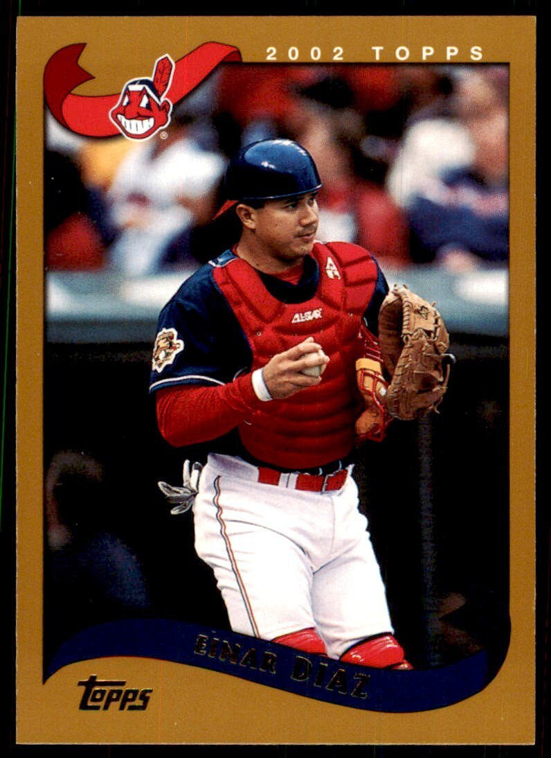 2002 Topps Baseball Card Einar Diaz C Baseball Cards #246
