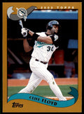 2002 Topps Baseball Card Cliff Floyd A Baseball Cards #260