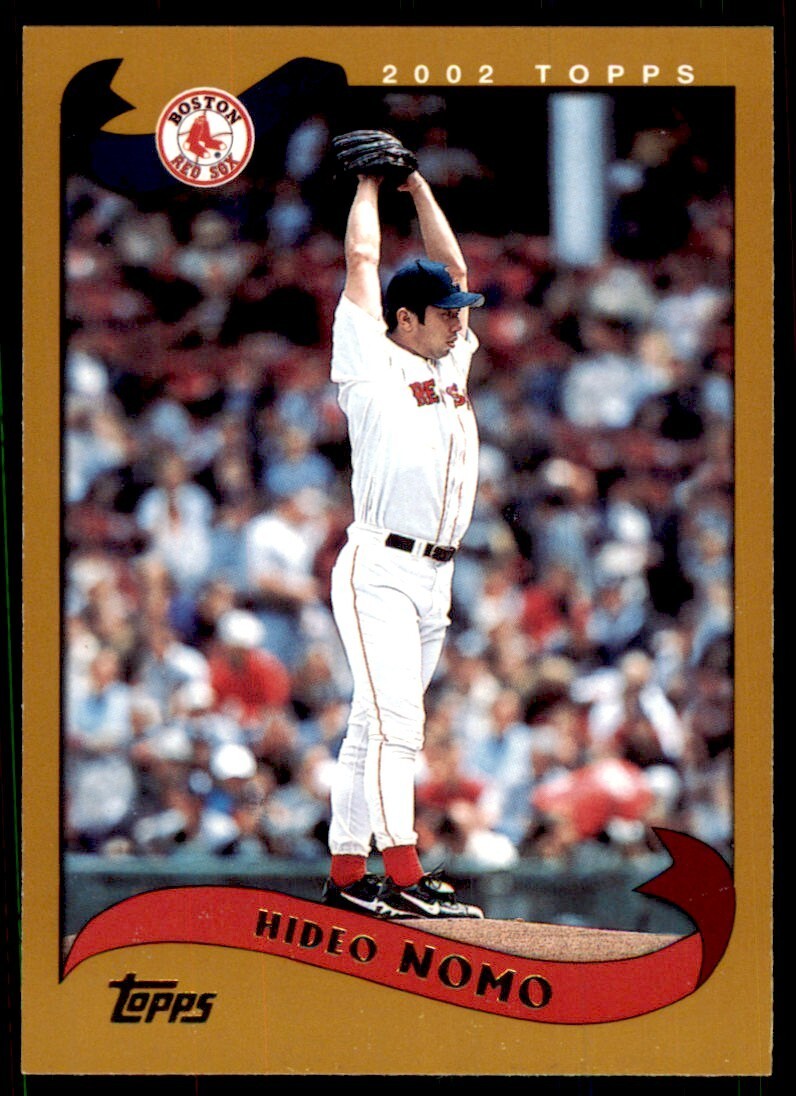 2002 Topps Baseball Card Hideo Nomo A Baseball Cards #210