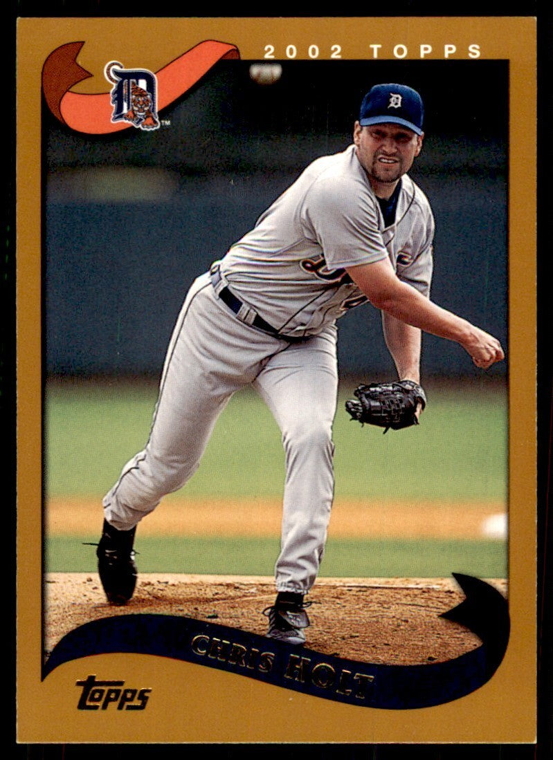 2002 Topps Baseball Card Chris Holt B Baseball Cards #133