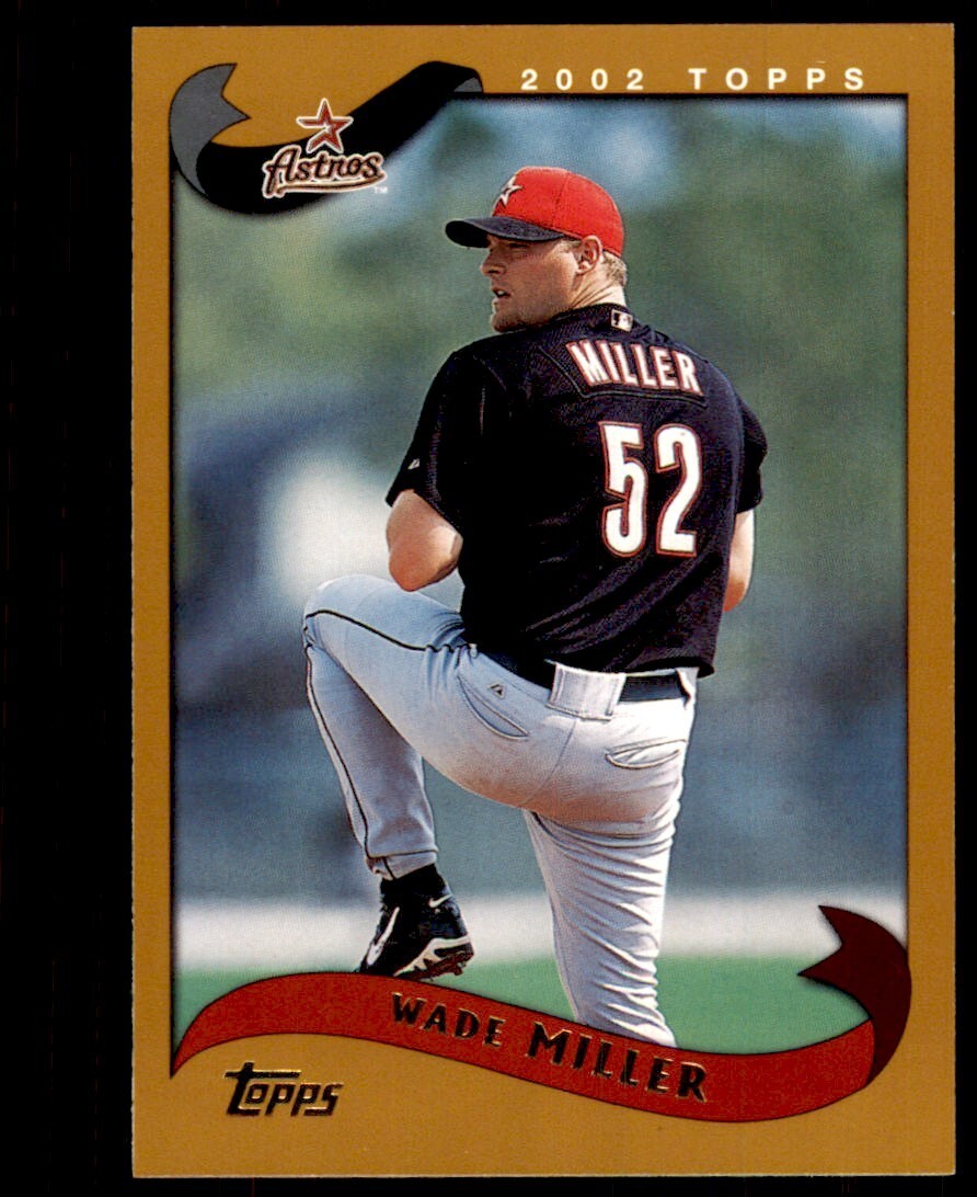 2002 Topps Baseball Card Wade Miller A Baseball Cards #108