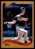 2002 Topps Baseball Card Paul Bako C Baseball Cards #91