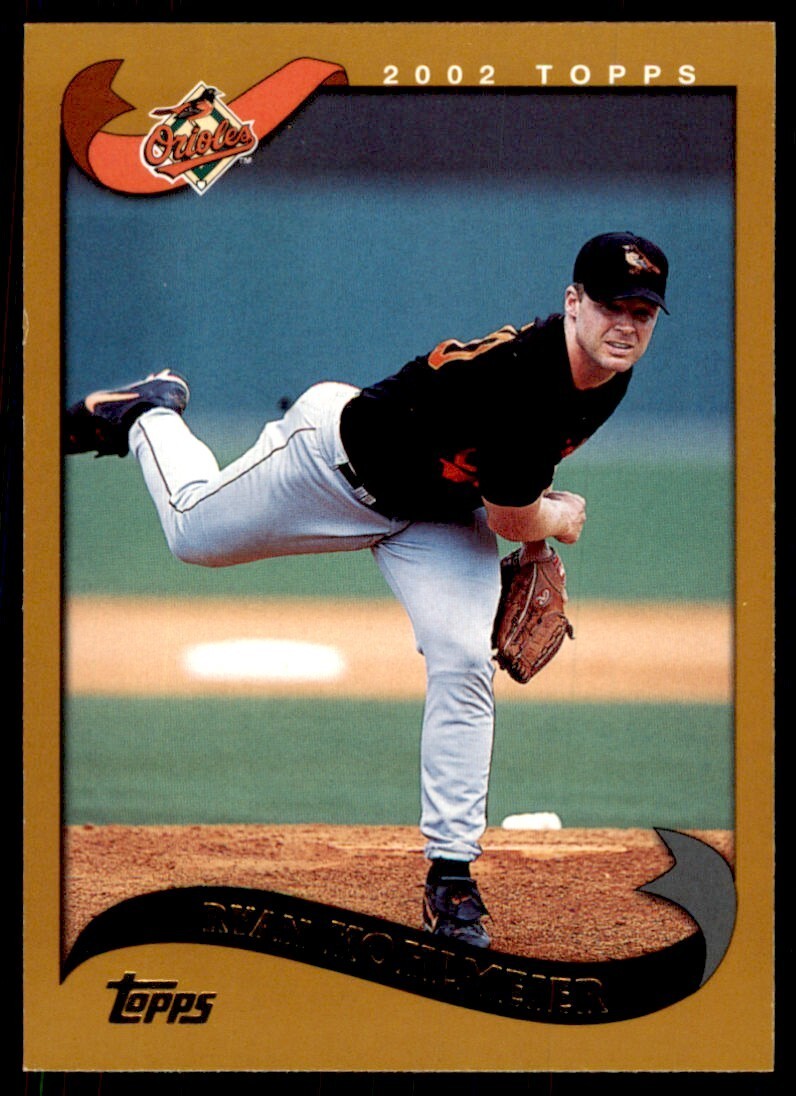 2002 Topps Baseball Card Ryan Kohlmeier B Baseball Cards #23