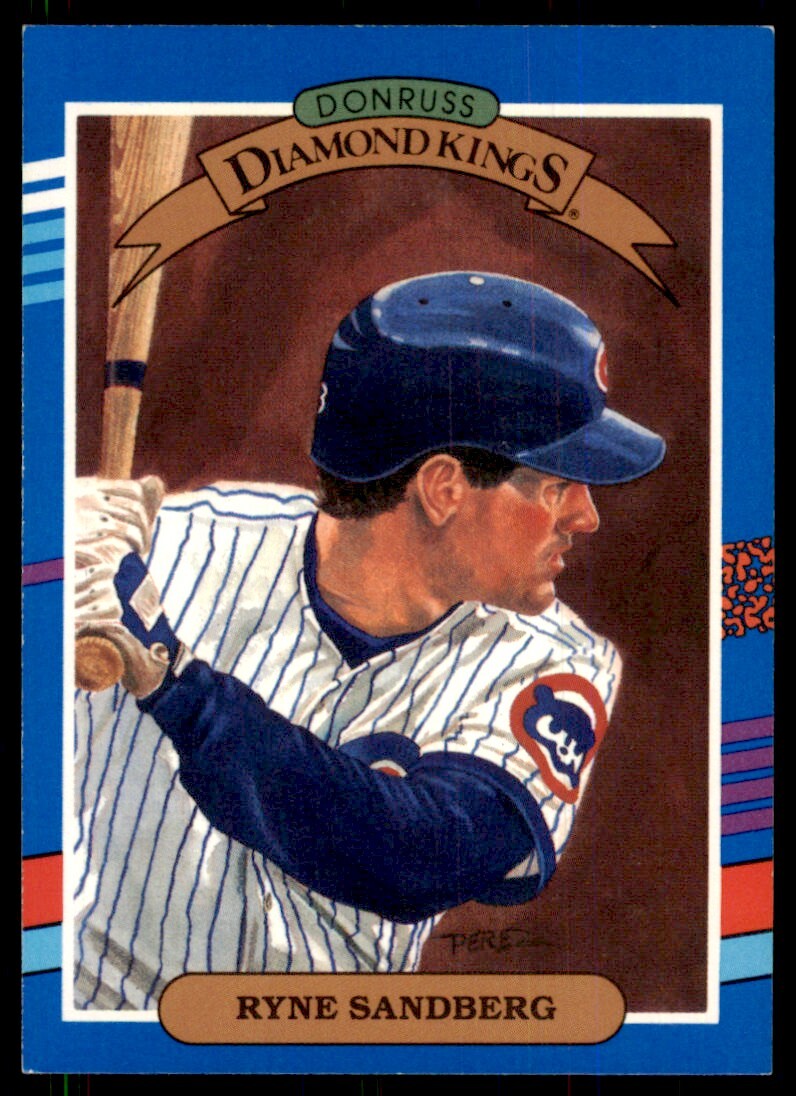 1991 Donruss Baseball Card Ryne Sandberg A Baseball Cards #14