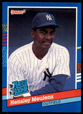 1991 Donruss Baseball Card Hensley Meulens B Baseball Cards #31