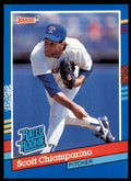 1991 Donruss Baseball Card Scott Chiamparino B Baseball Cards #42