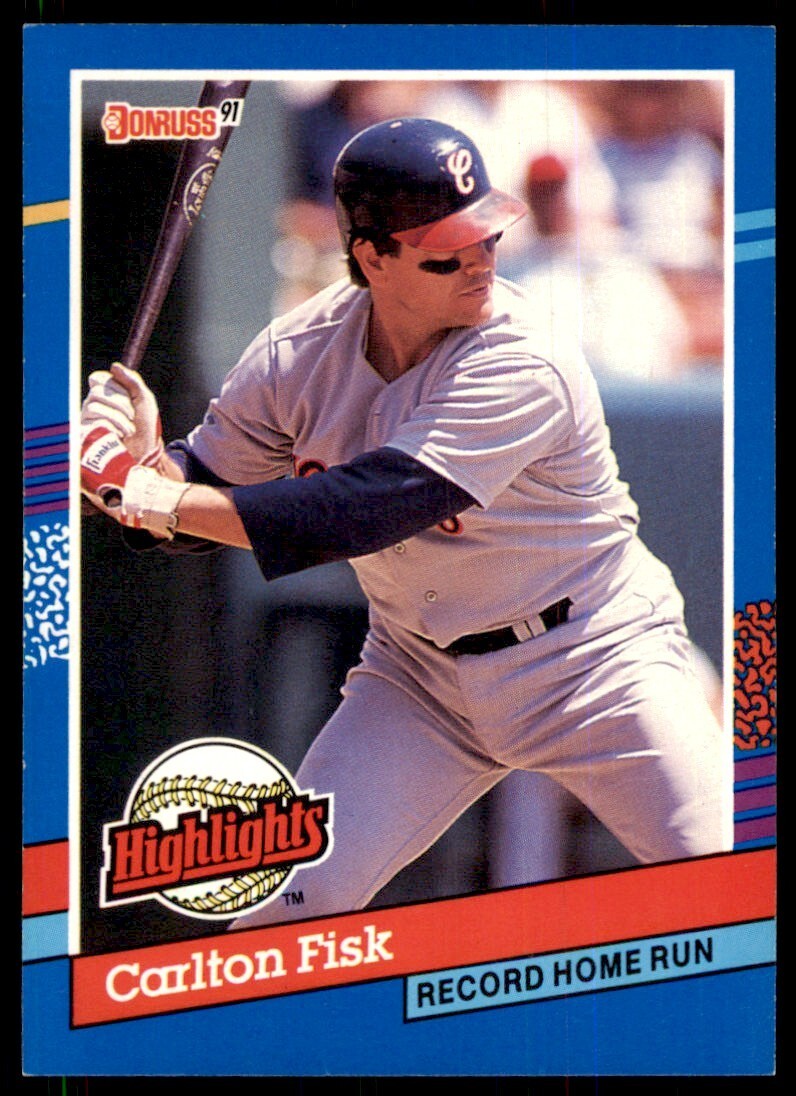 1991 Donruss Baseball Card Carlton Fisk B Baseball Cards #BC-6