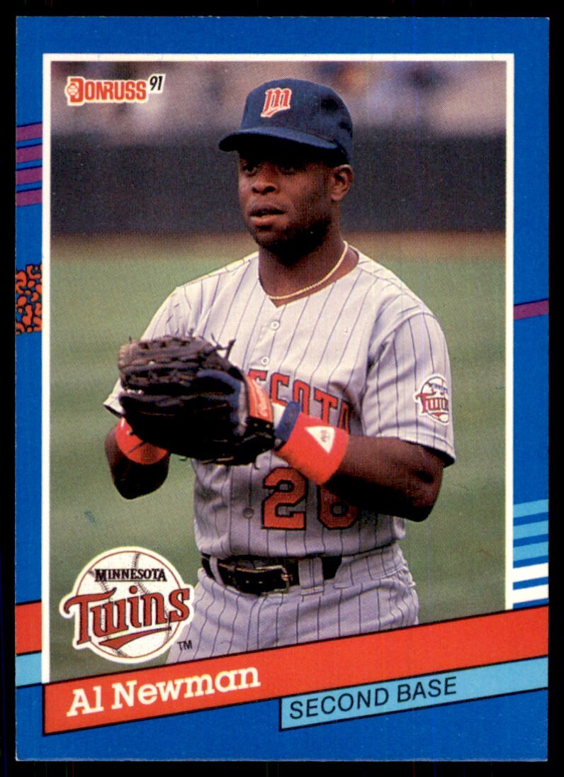 1991 Donruss Baseball Card Al Newman B Baseball Cards #208