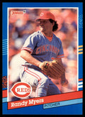 1991 Donruss Baseball Card Randy Myers A Baseball Cards #209