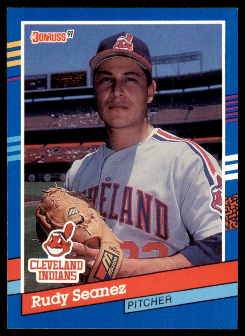 1991 Donruss Baseball Card Rudy Seanez Baseball Cards #218