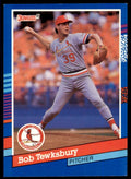 1991 Donruss Baseball Card Bob Tewksbury A Baseball Cards #183