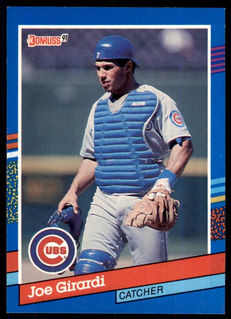 1991 Donruss Baseball Card Joe Girardi B Baseball Cards #184