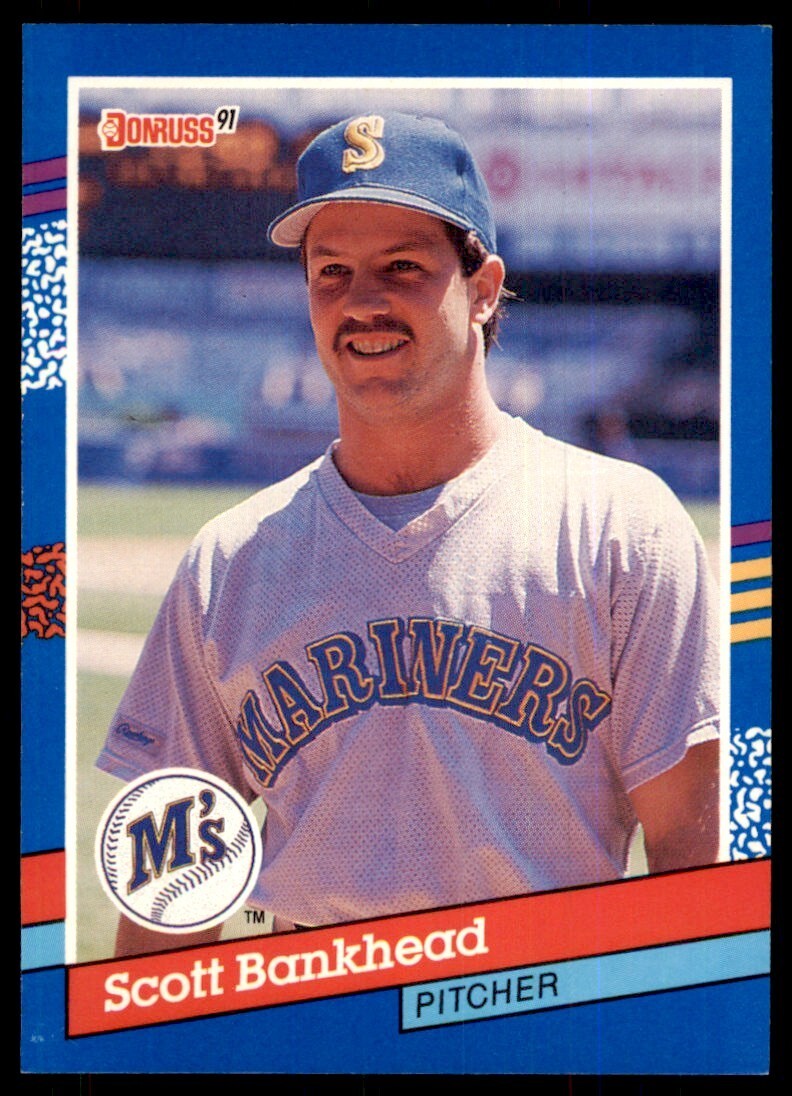 1991 Donruss Baseball Card Scott Bankhead C Baseball Cards #189