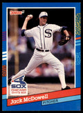 1991 Donruss Baseball Card Jack McDowell Chicago White Sox #531