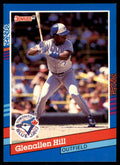 1991 Donruss Baseball Card Glenallen Hill Toronto Blue Jays #380