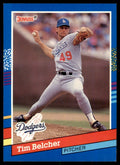 1990 Donruss Baseball Card Tim Belcher Los Angeles Dodgers #79