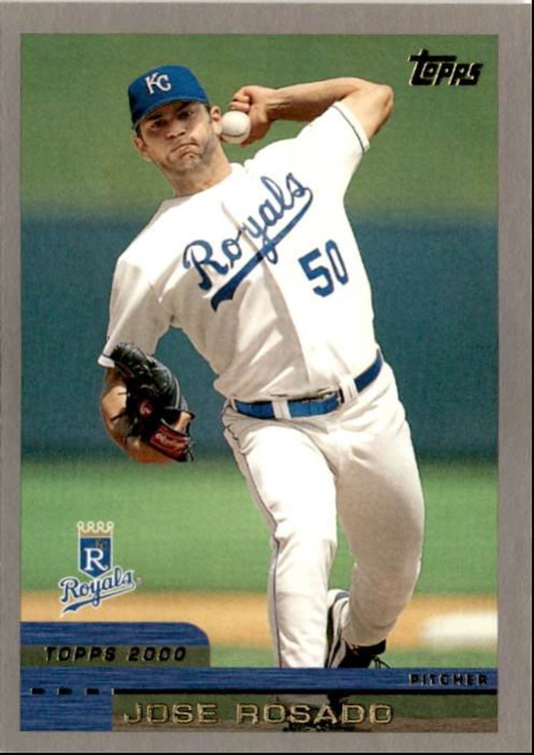2000 Topps Baseball Card Jose Rosado Kansas City Royals #319