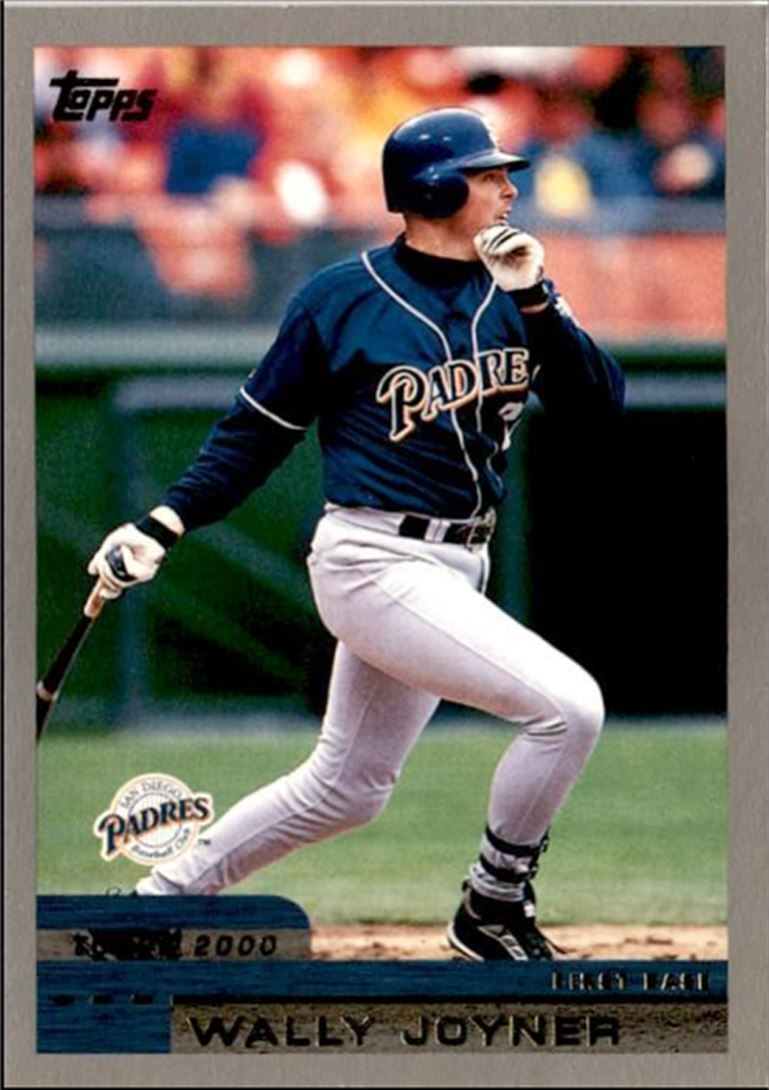 2000 Topps Baseball Card Wally Joyner San Diego Padres #173
