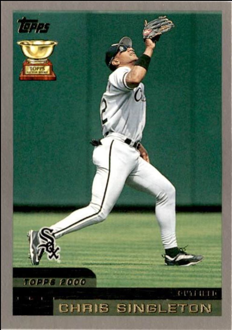 2000 Topps Baseball Card Chris Singleton Chicago White Sox #438
