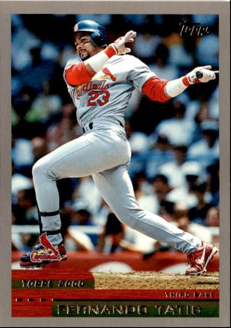 2000 Topps Baseball Card Fernando Tatis St. Louis Cardinals #164