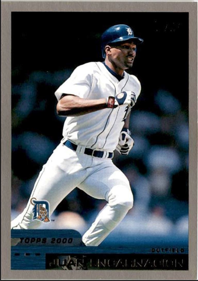2000 Topps Baseball Card Juan Encarnacion Detroit Tigers #58
