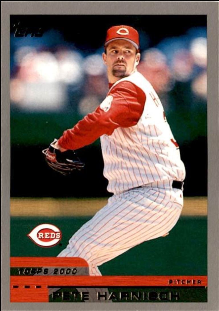 2000 Topps Baseball Card Pete Harnisch Cincinnati Reds #54