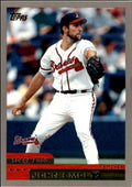 2000 Topps Basbeall Card John Smoltz Atlanta Braves #125