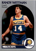 1990-91 Hoops Basketball Card Randy Wittman Indiana Pacers #141