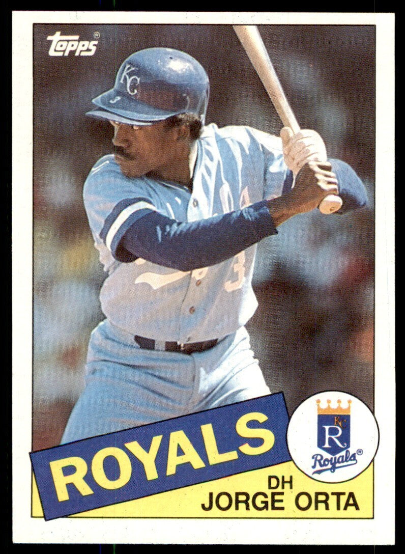 1985 Topps Jorge Orta C Baseball Cards #164