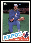 1985 Topps Gary Lucas Baseball Cards #297