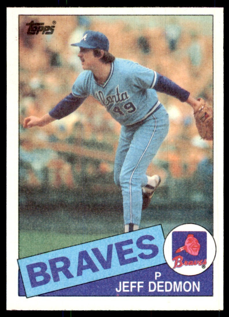 1985 Topps Jeff Dedmon Baseball Cards #602