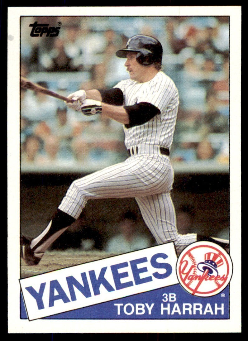 1985 Topps Toby Harrah Baseball Cards #94