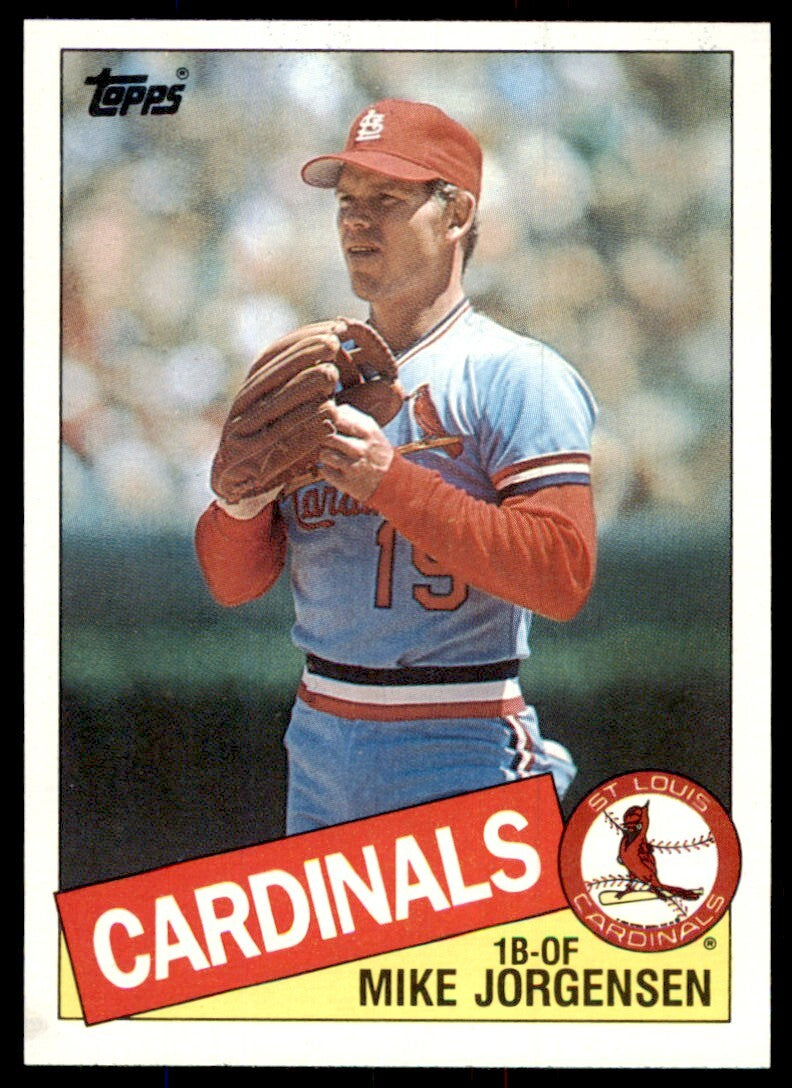1985 Topps Mike Jorgensen C Baseball Cards #783