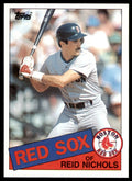 1985 Topps Reid Nichols C Baseball Cards #37