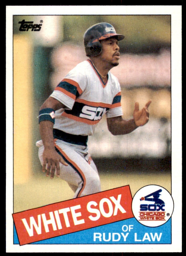 1985 Topps Rudy Law Baseball Cards #286