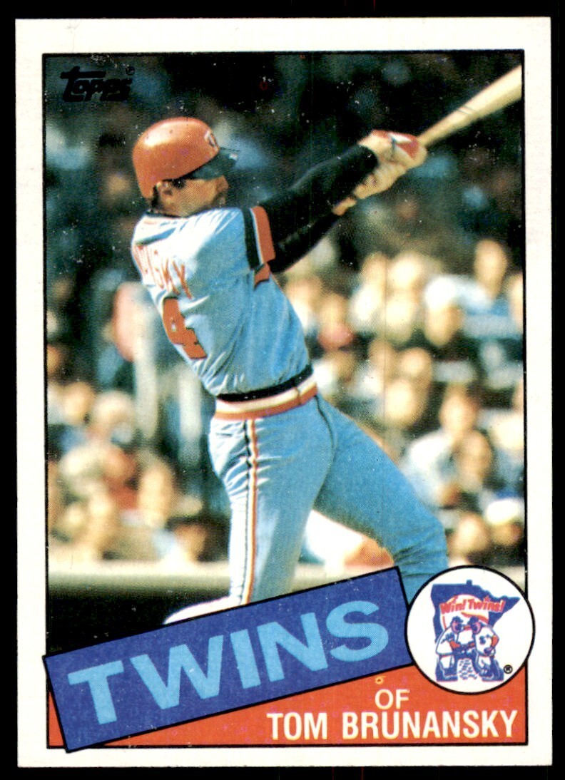 1985 Topps Tom Brunansky Baseball Cards #122