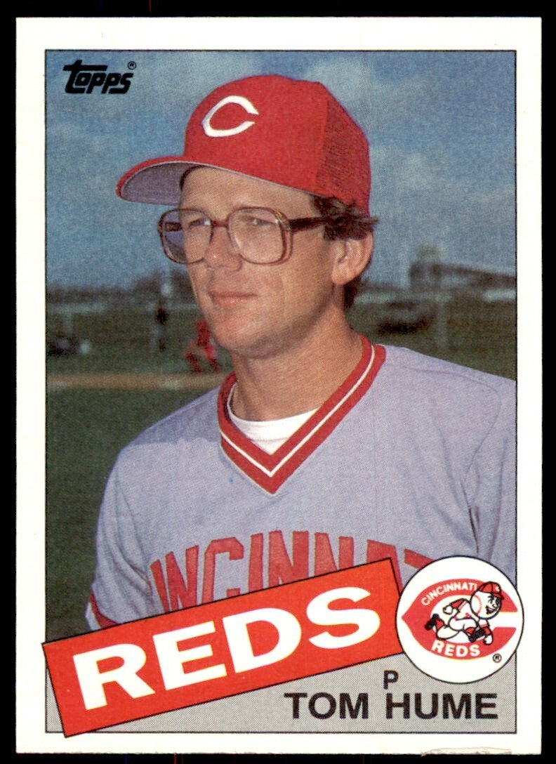 1985 Topps Tom Hume A Baseball Card #223