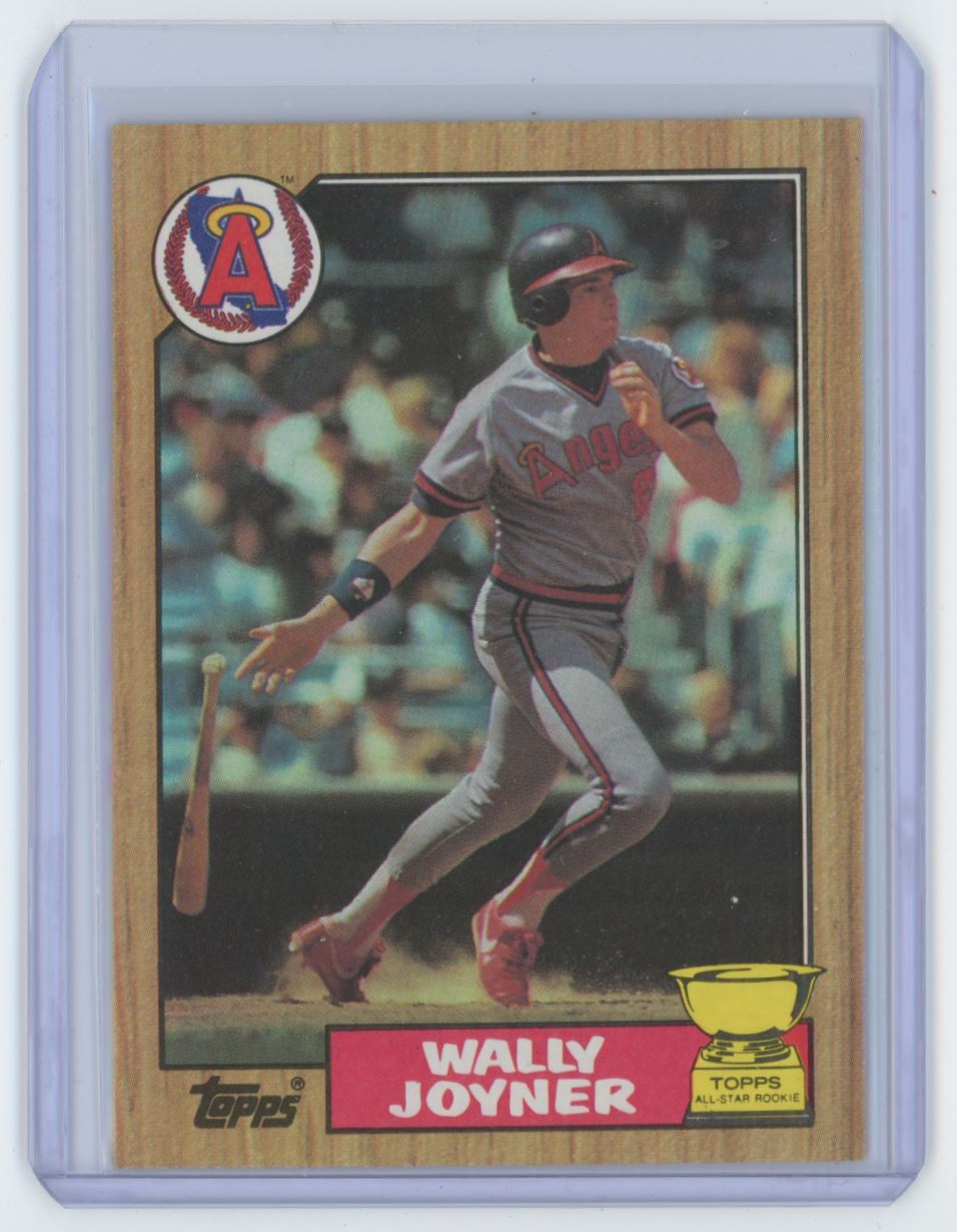 1987 Topps Wally Joyner California Angels #80